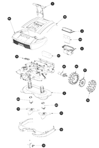 Part Location Diagram of FR-BAT0008A MTD 9V BATTERY